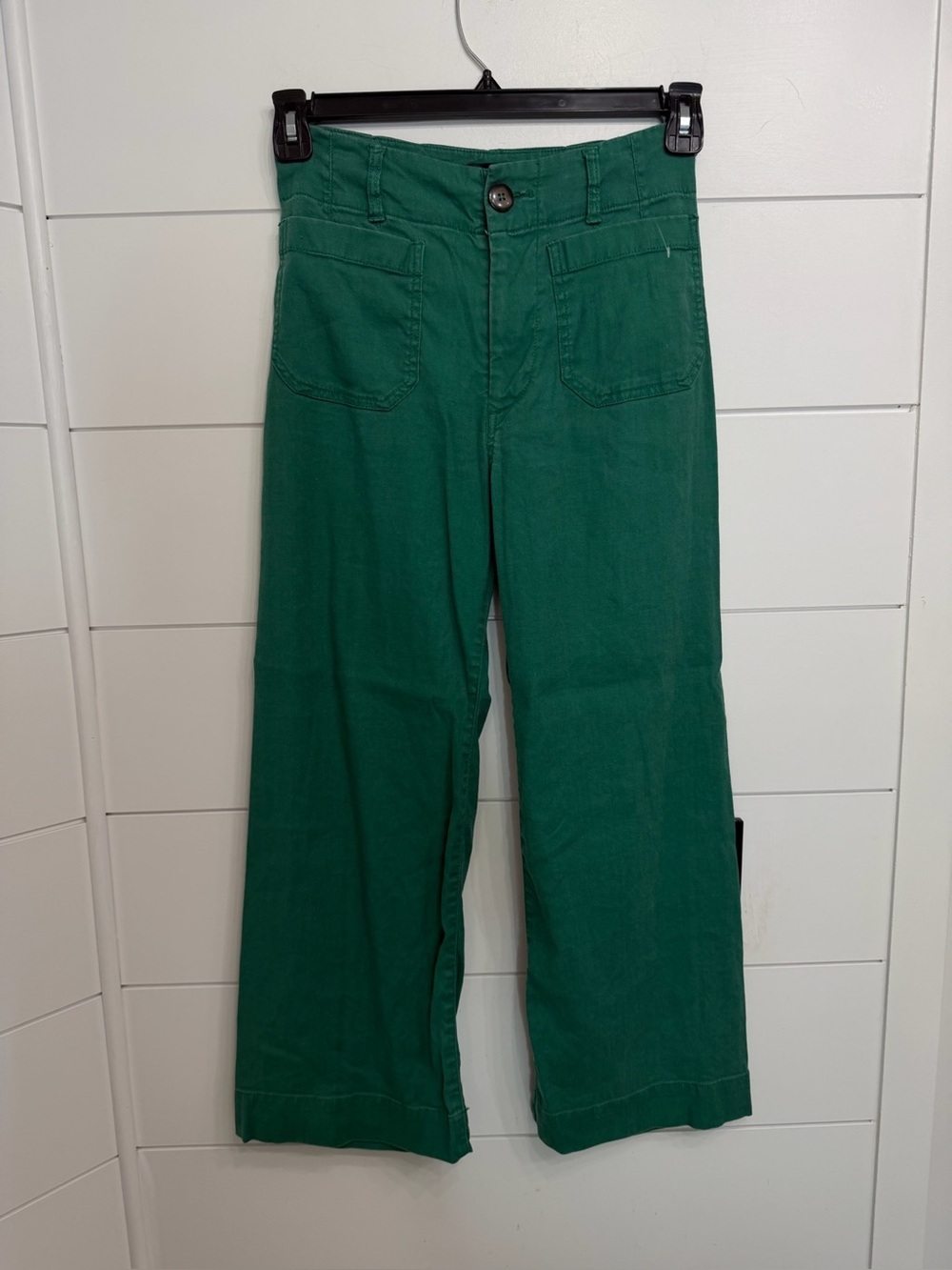 Anthropologie Maeve The Colette Cropped Wide-Leg Pants Size 25 36783 - Picture 4 of 14